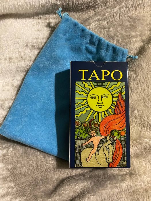 Таро Райдера-Уэйта + мешочек в подарок | б/у в хорошем состоянии