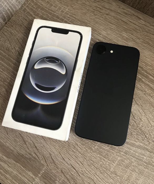 iPhone 16e, 128, black neverlock Операційна система - iOS.