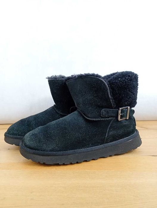 Śniegowce Ugg, W Karel, botki skóra naturalna, rozmiar 38