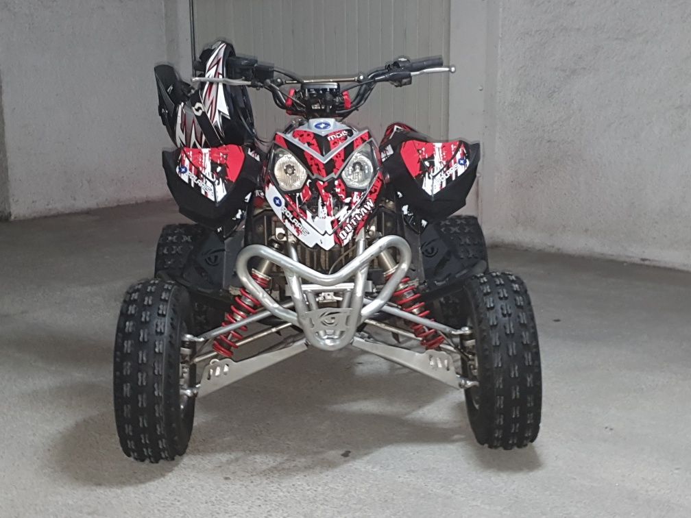 Vendo moto 4 polaris woutlo 500 celindrada