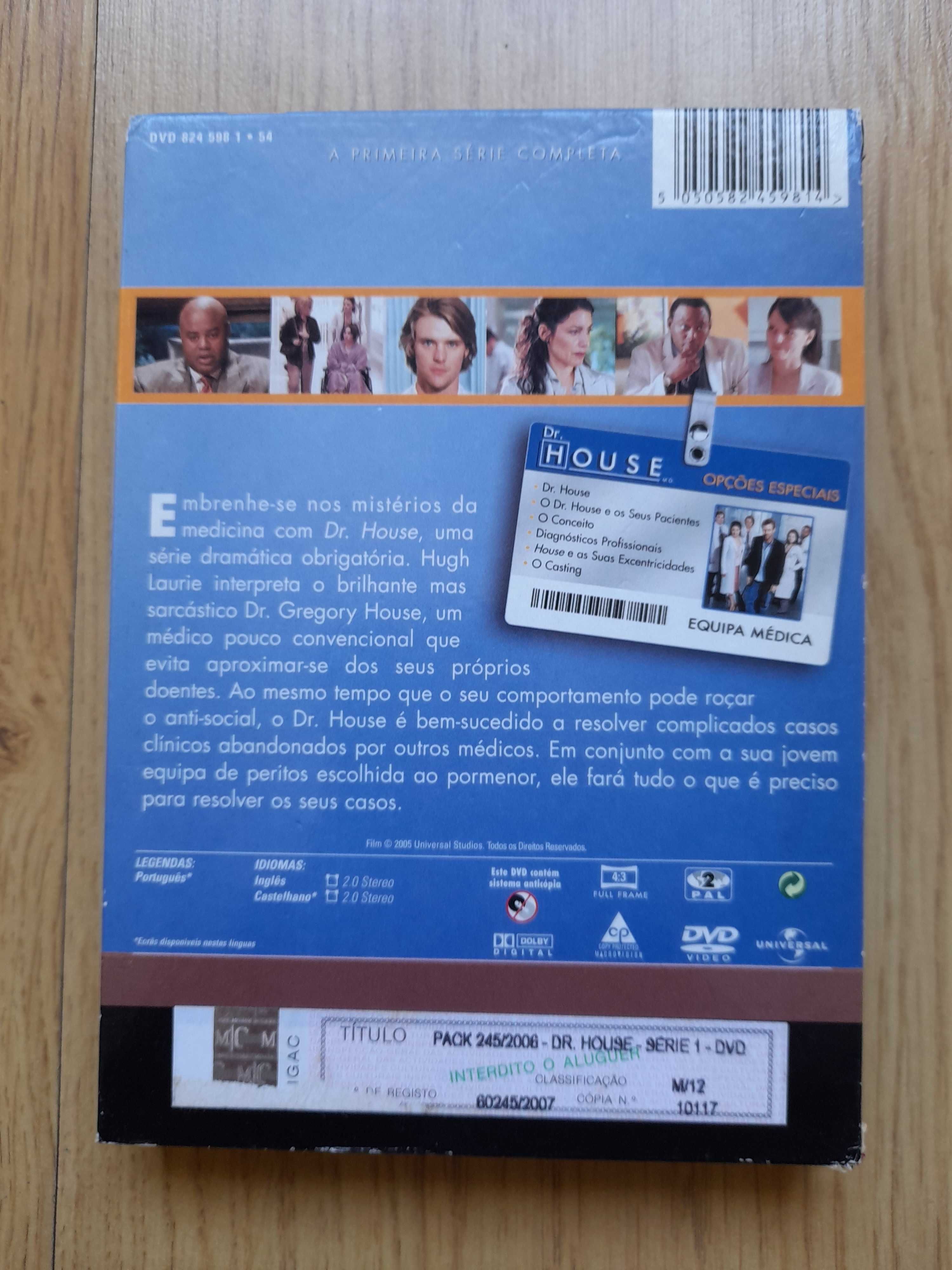 DVD "Dr. House" 1ª temporada