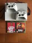 Xbox one S 1TB + 2 comandos + 2 jogos