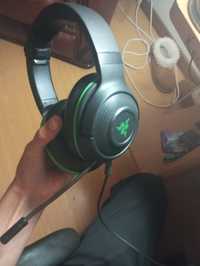 Fones razer Kraken X Lite com detalhes verdes