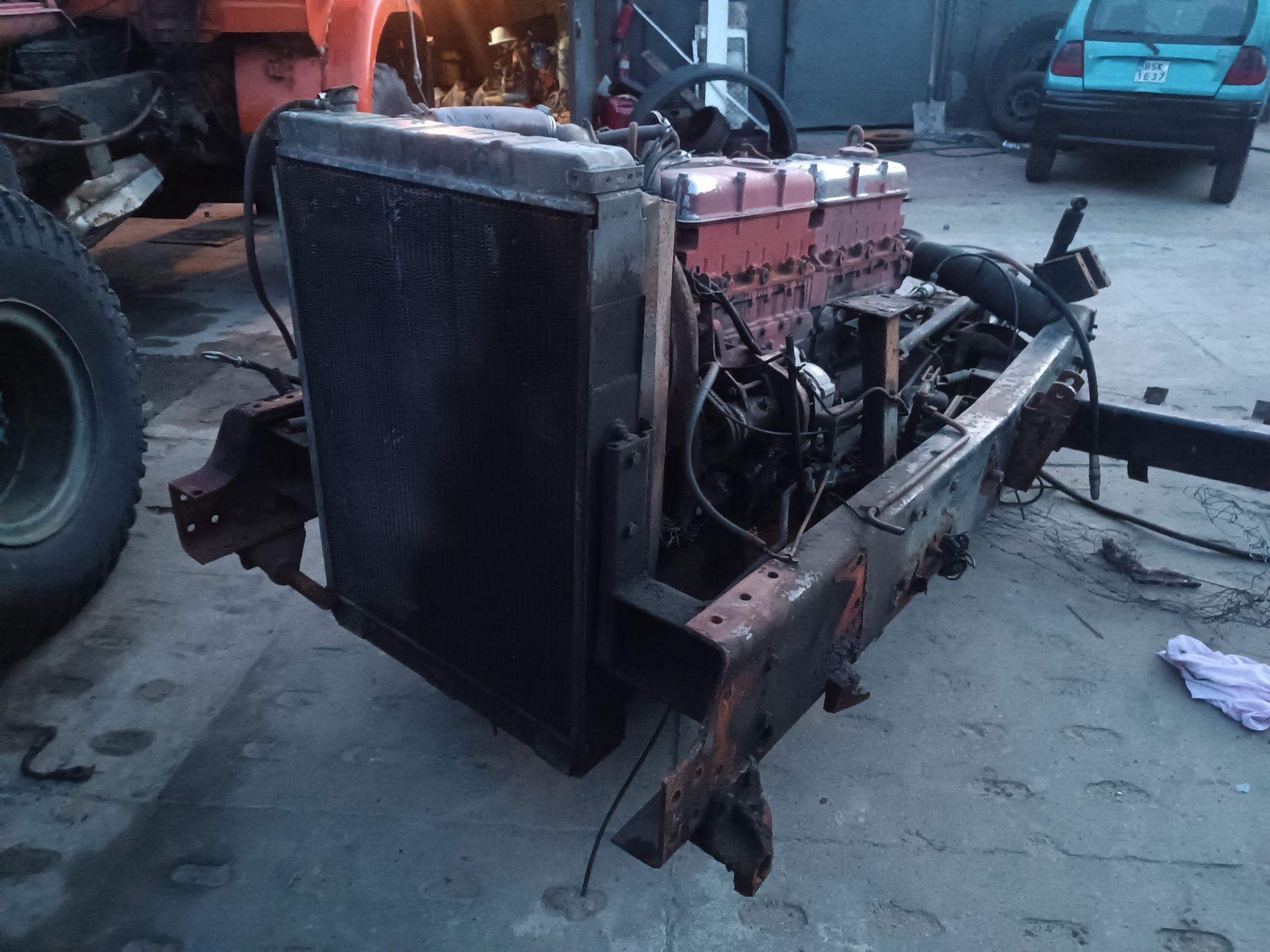 Silnik  sw 680 Turbo leyland