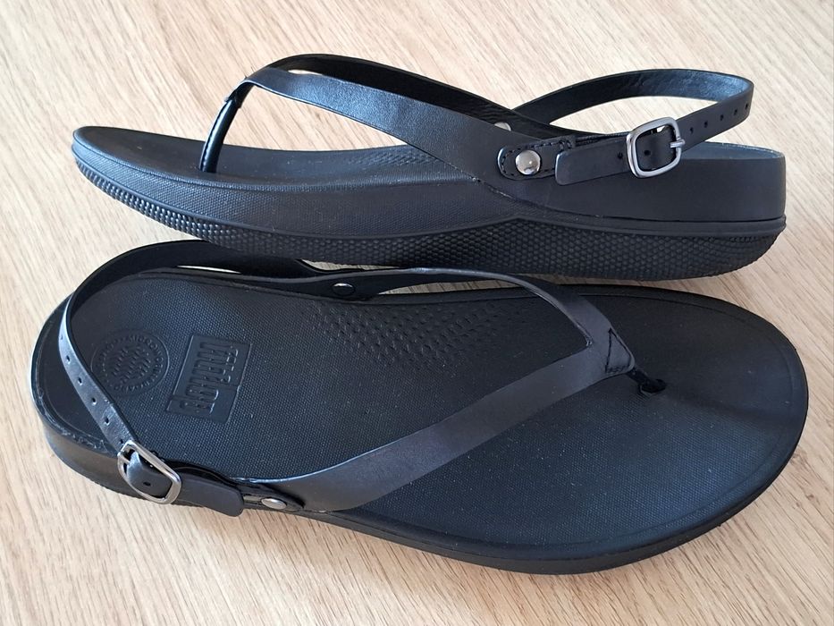 Босоножки Fitflop/24,2 см./чёрные