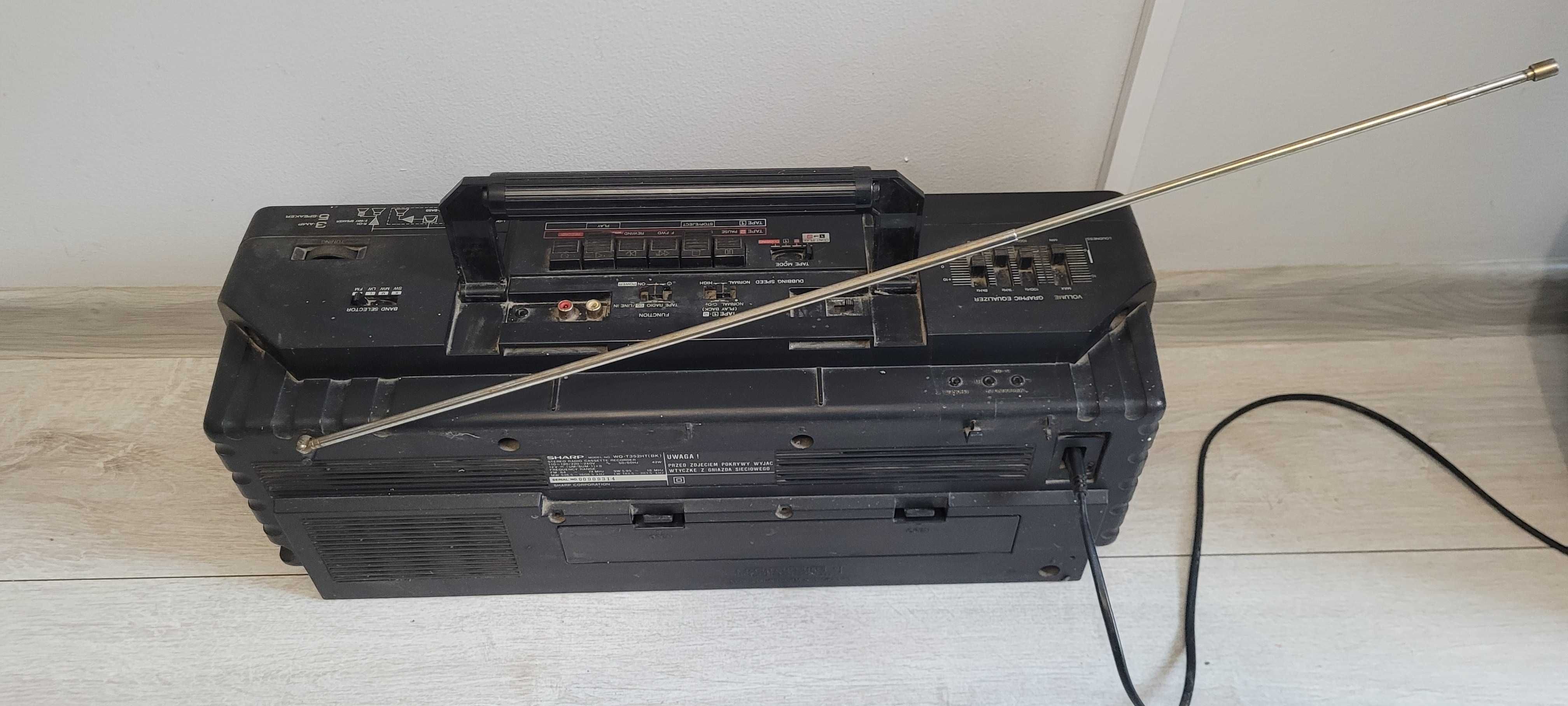 Radio magnetofon Sharp