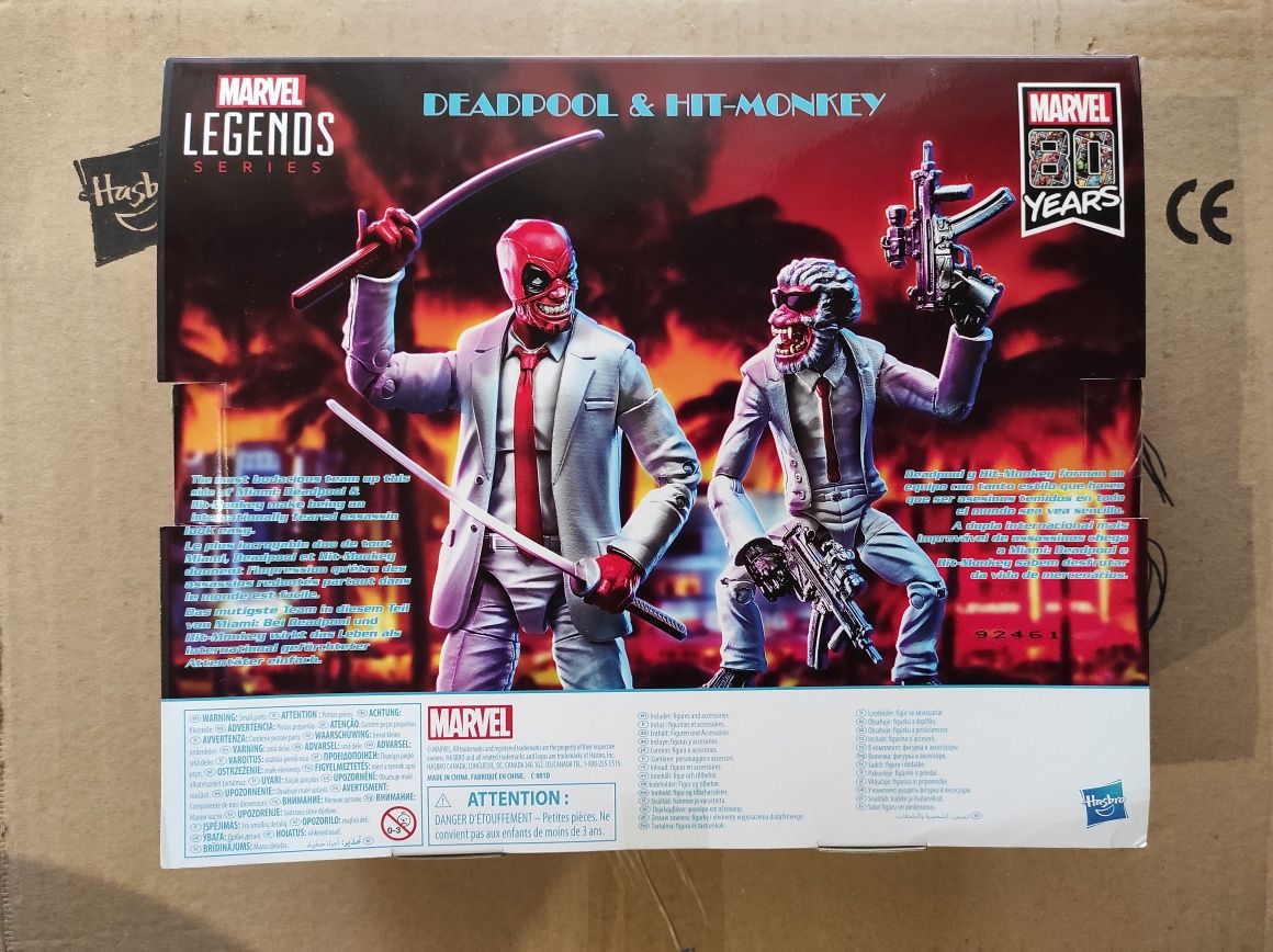 Marvel Legends Deadpool & Hit-Monkey Pack