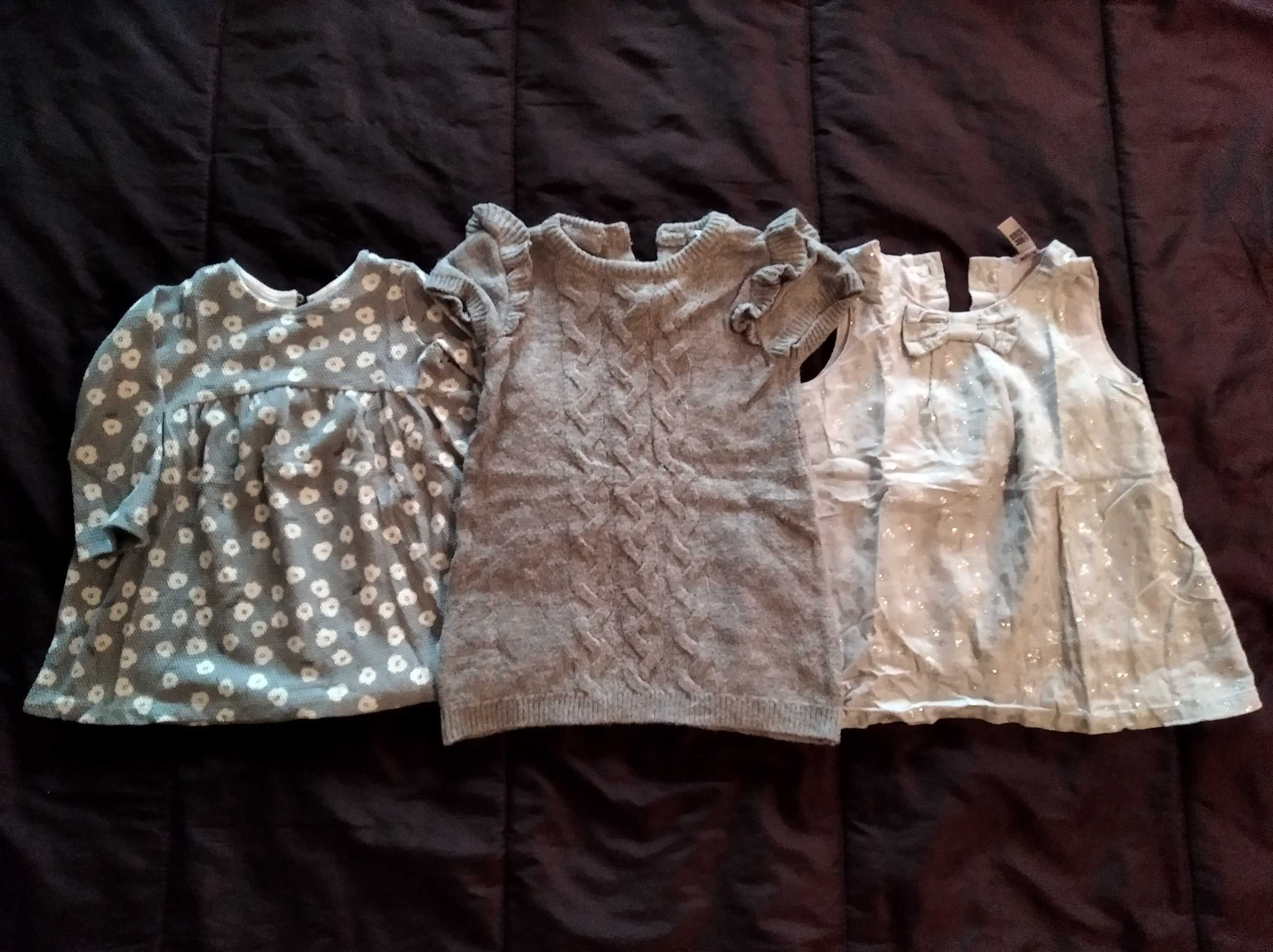 6 lotes de roupa de bebé menina 6-9 meses