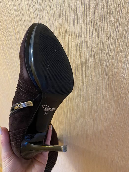 Сапоги замшеві Respect