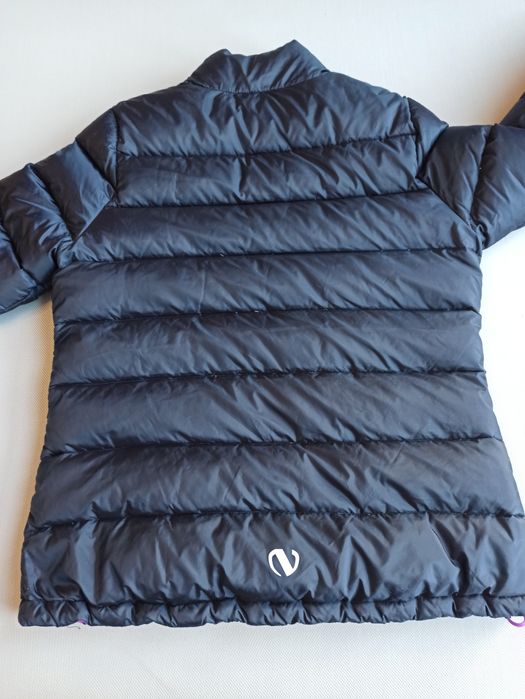 Kurtka puchowa Bjorn Daehlie rozmiar XL, kolor czarny z fioletowym.l