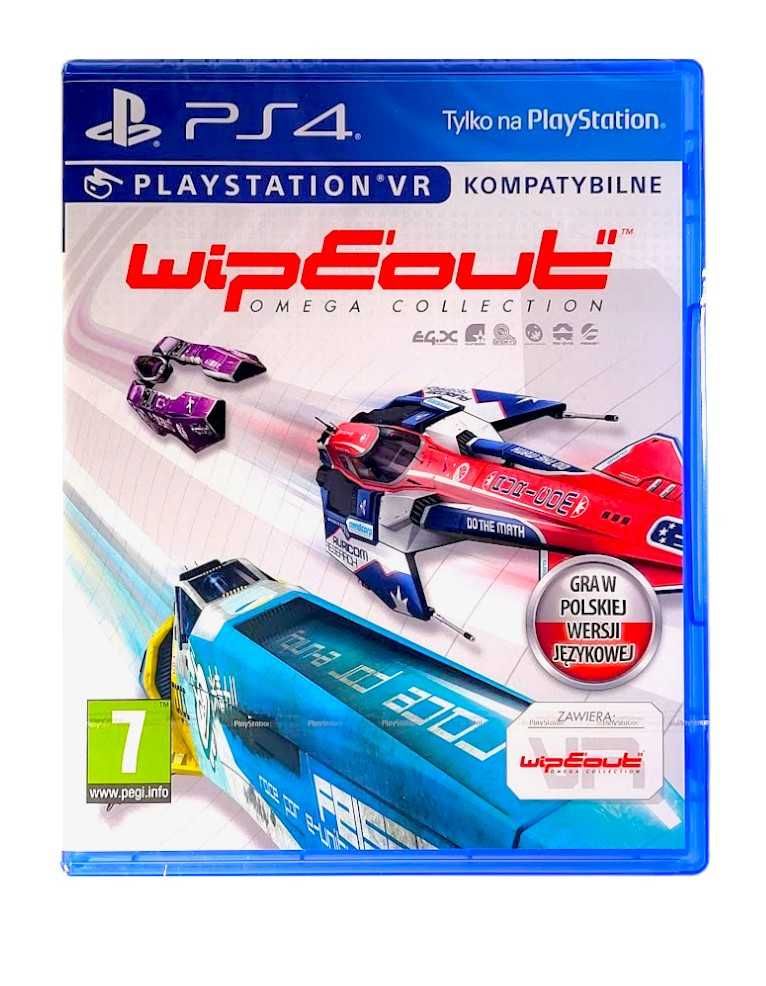 WipeOut Omega Collection / Gra PS4 / Dubbing PL / Skup Gier / Mokotów