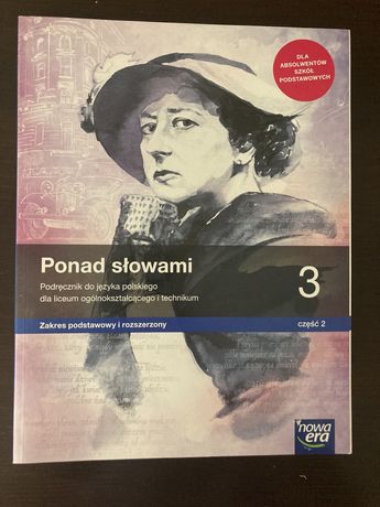 Podręcznik Ponad Słowami 3 język polski podstawowy i rozszerzony nowy