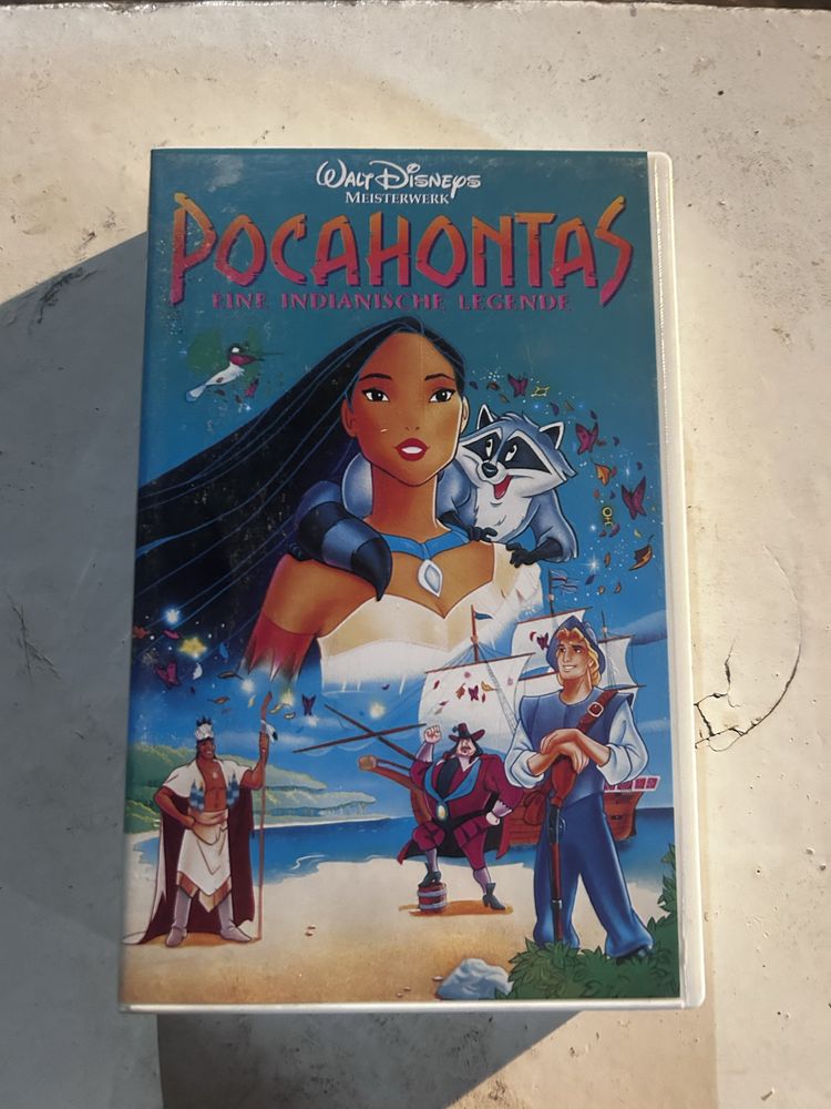 Kaseta VHS Pocahontas Disney