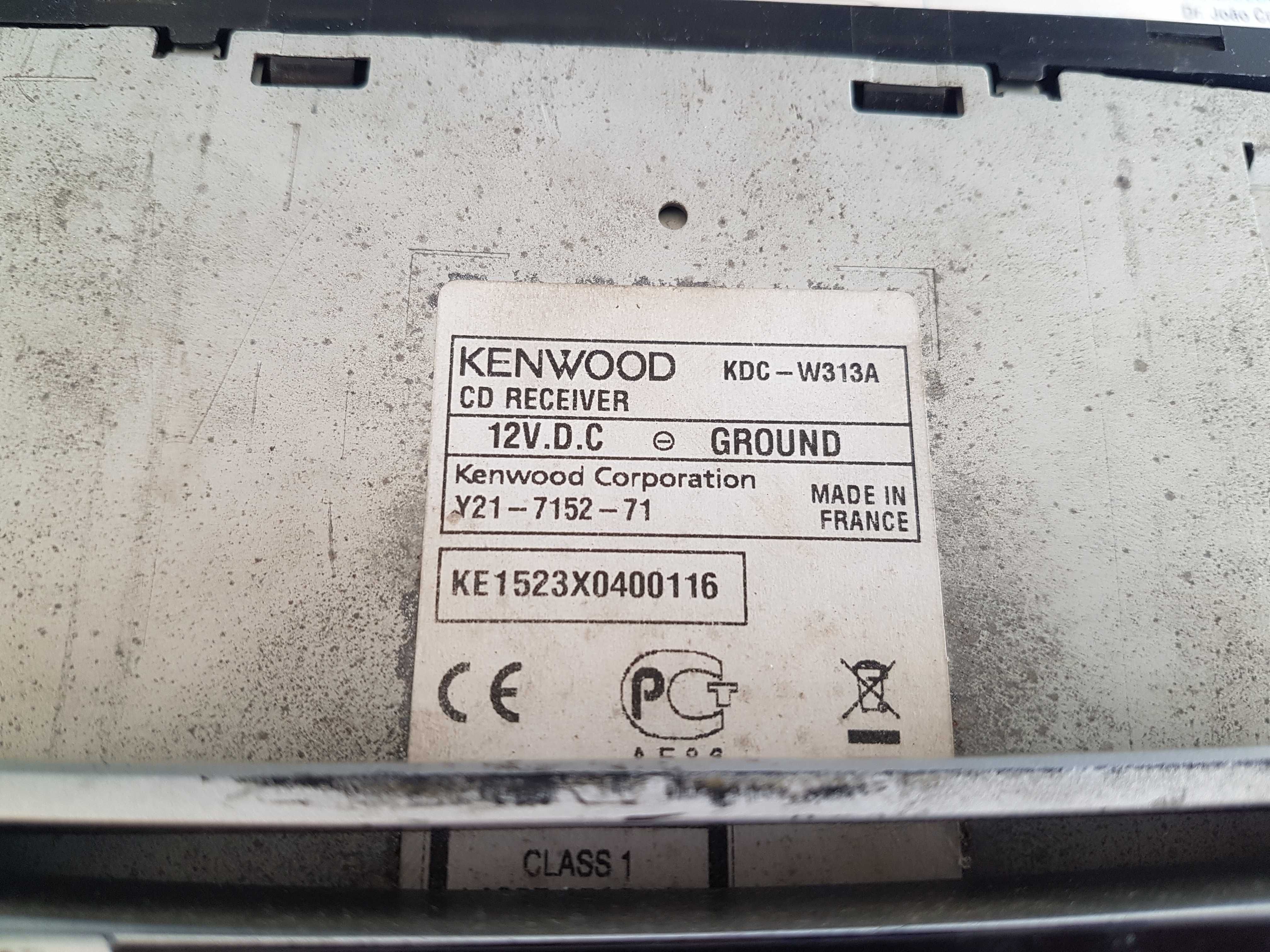 Radio kenwood kdc w313