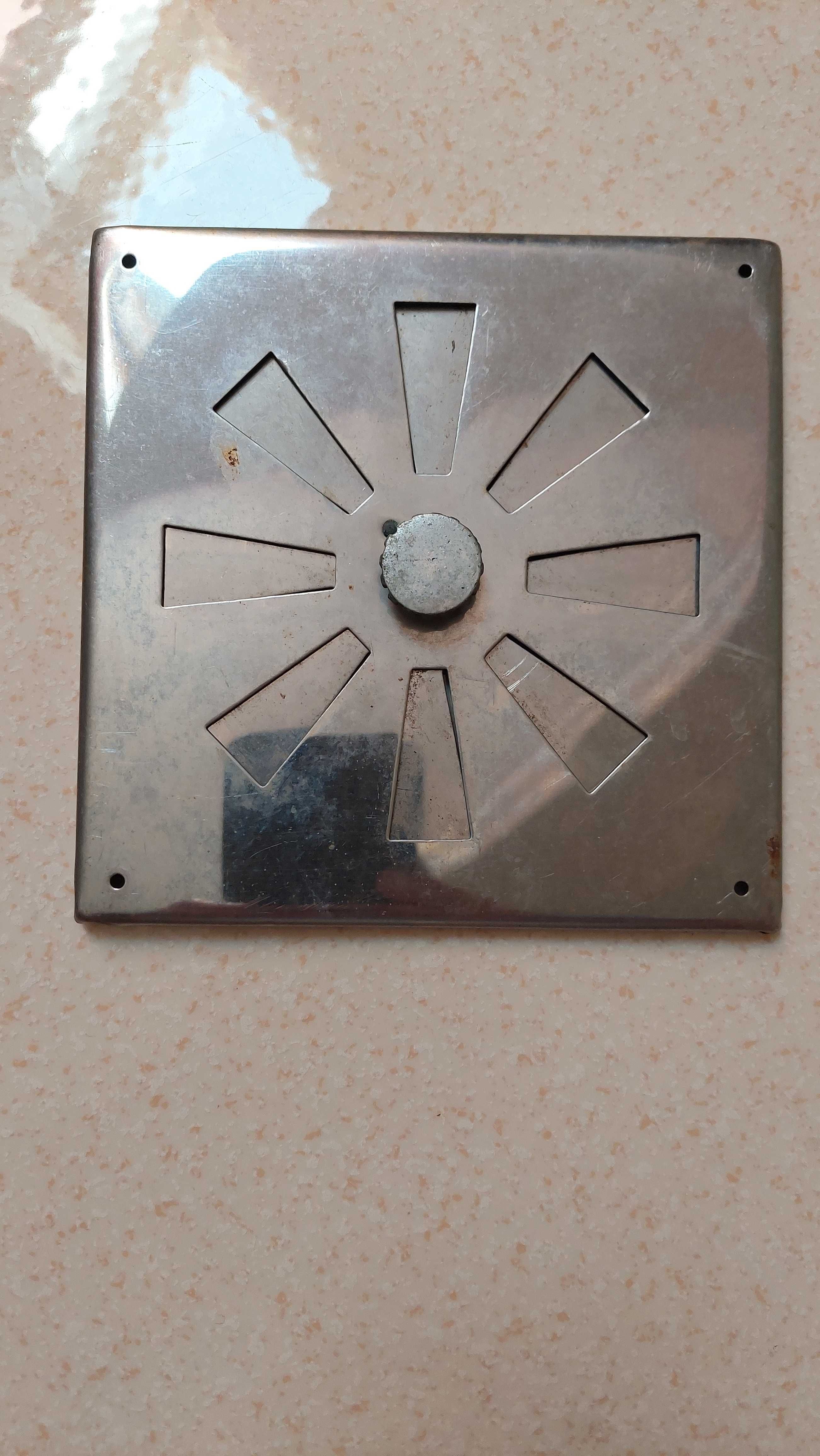 Grelhas inox para ventilação