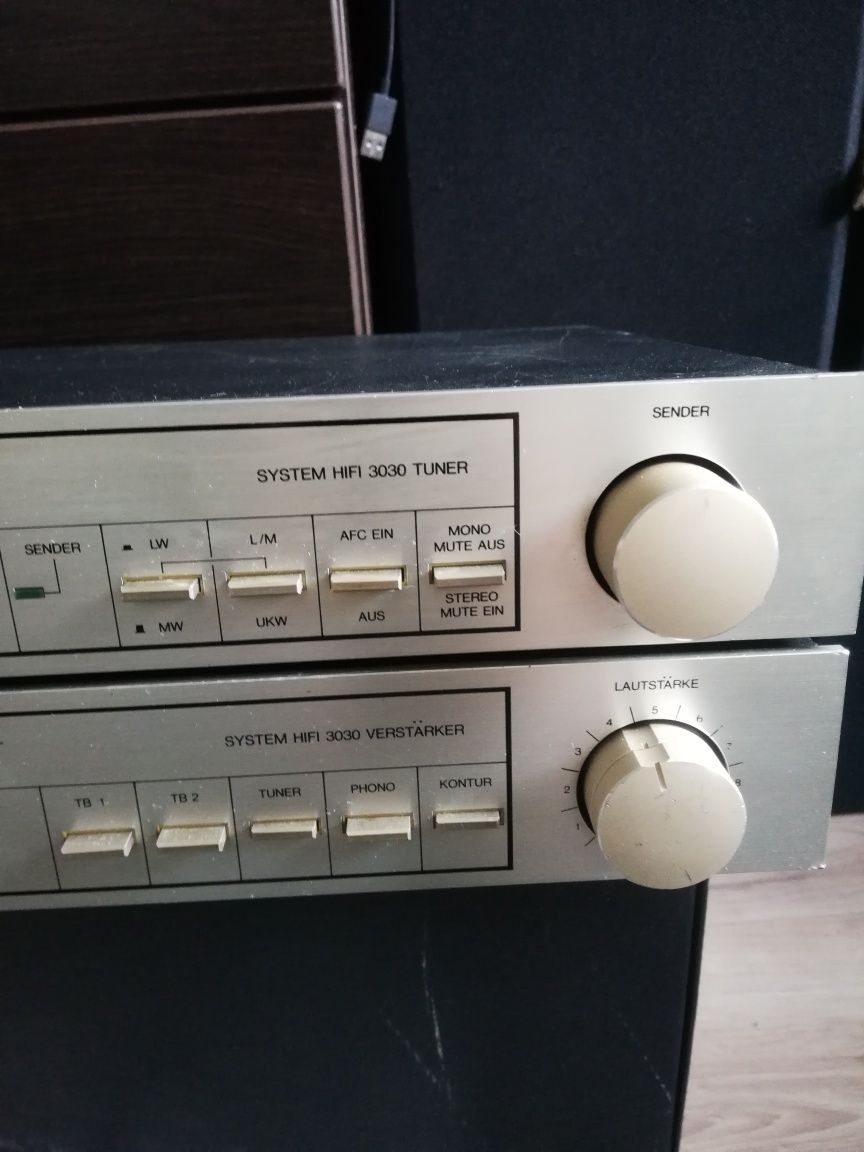 Zestaw Universum VTC. 3931 tuner wzmacniacz