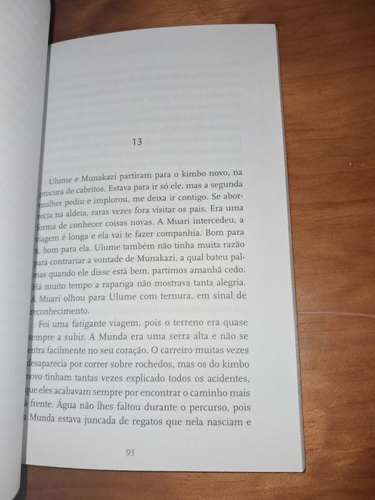 Livro A Fábula do Gágado Velho de Pepetela