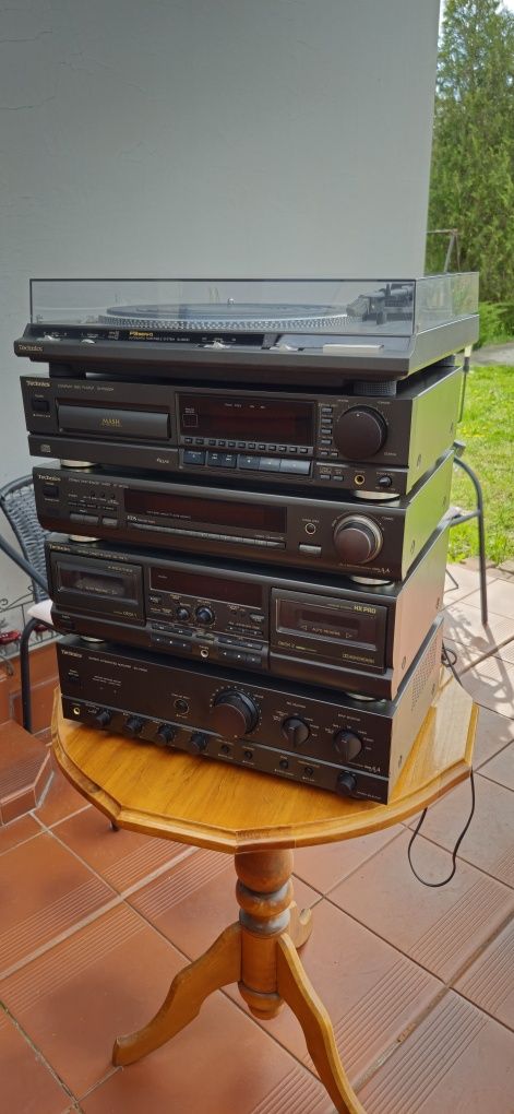 Zestaw Technics SL-PG520A,ST-GT550,RS-TR474,SU-VX600,SL-BD3D ,Pilot
