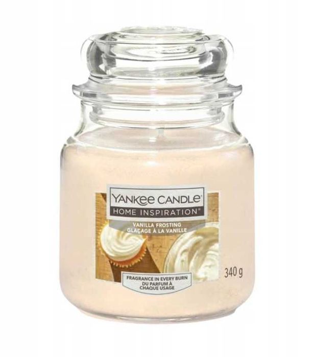 Świeca zapachowa parafinowa Vanilla Frosting Yankee Candle 340g