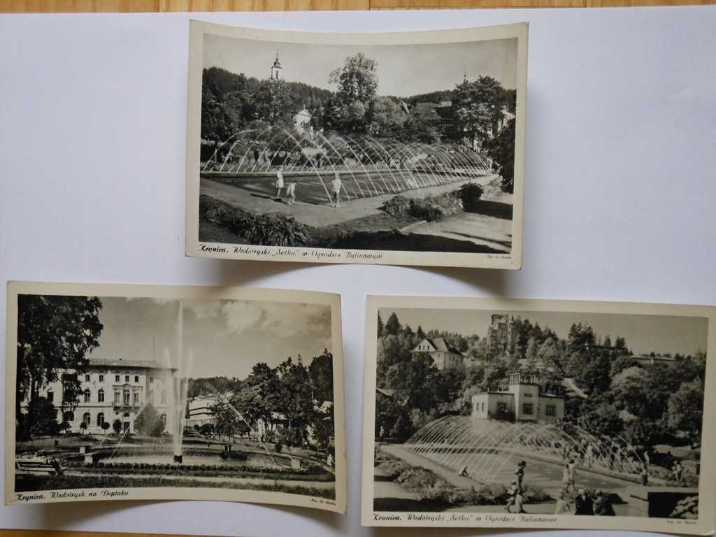 Krynica stare pocztówki zdjęcia Mucha