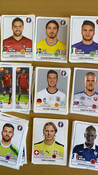Cromos Euro França 2016