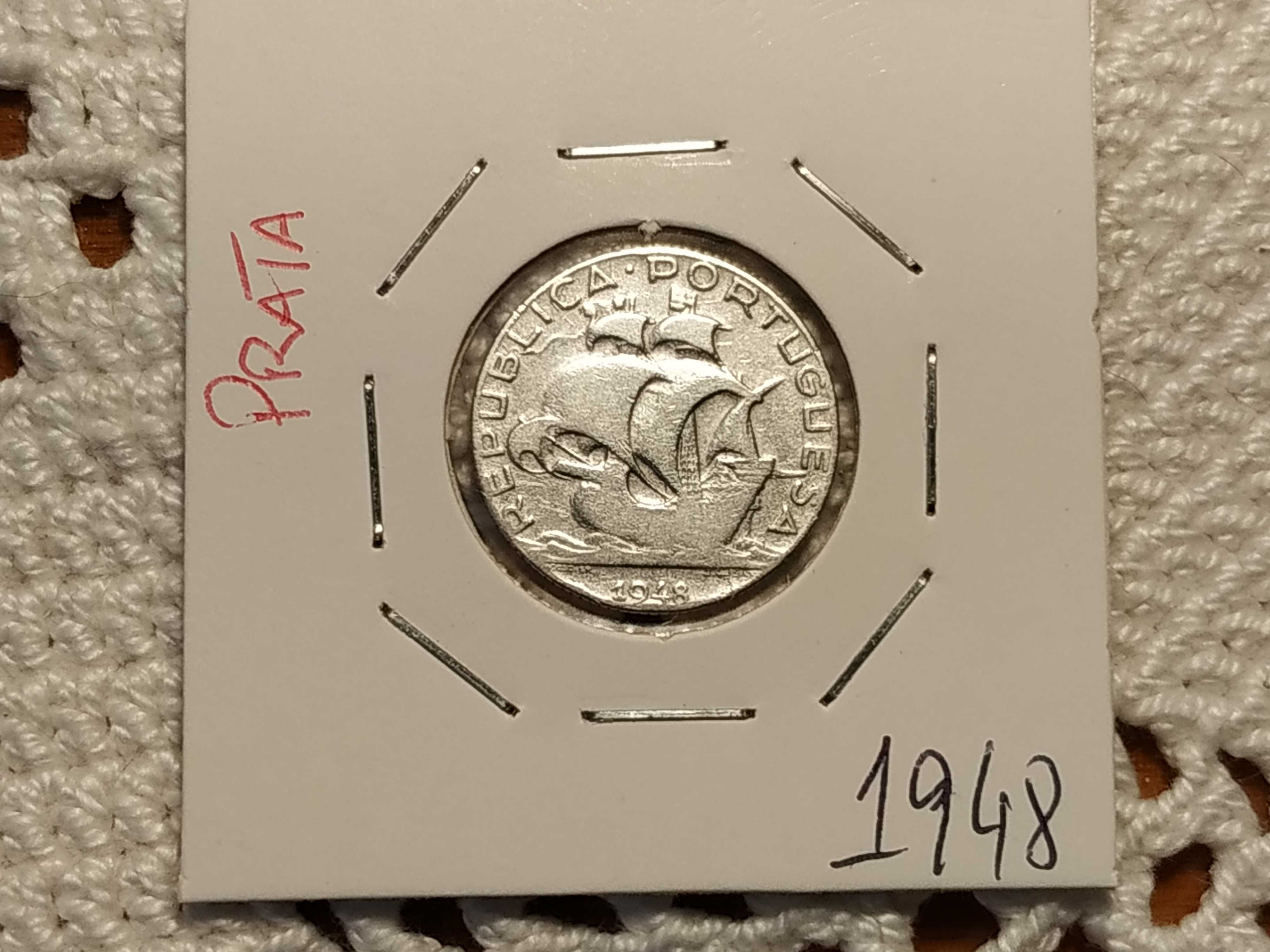 Portugal - moeda em prata de 2,5 escudos de 1948