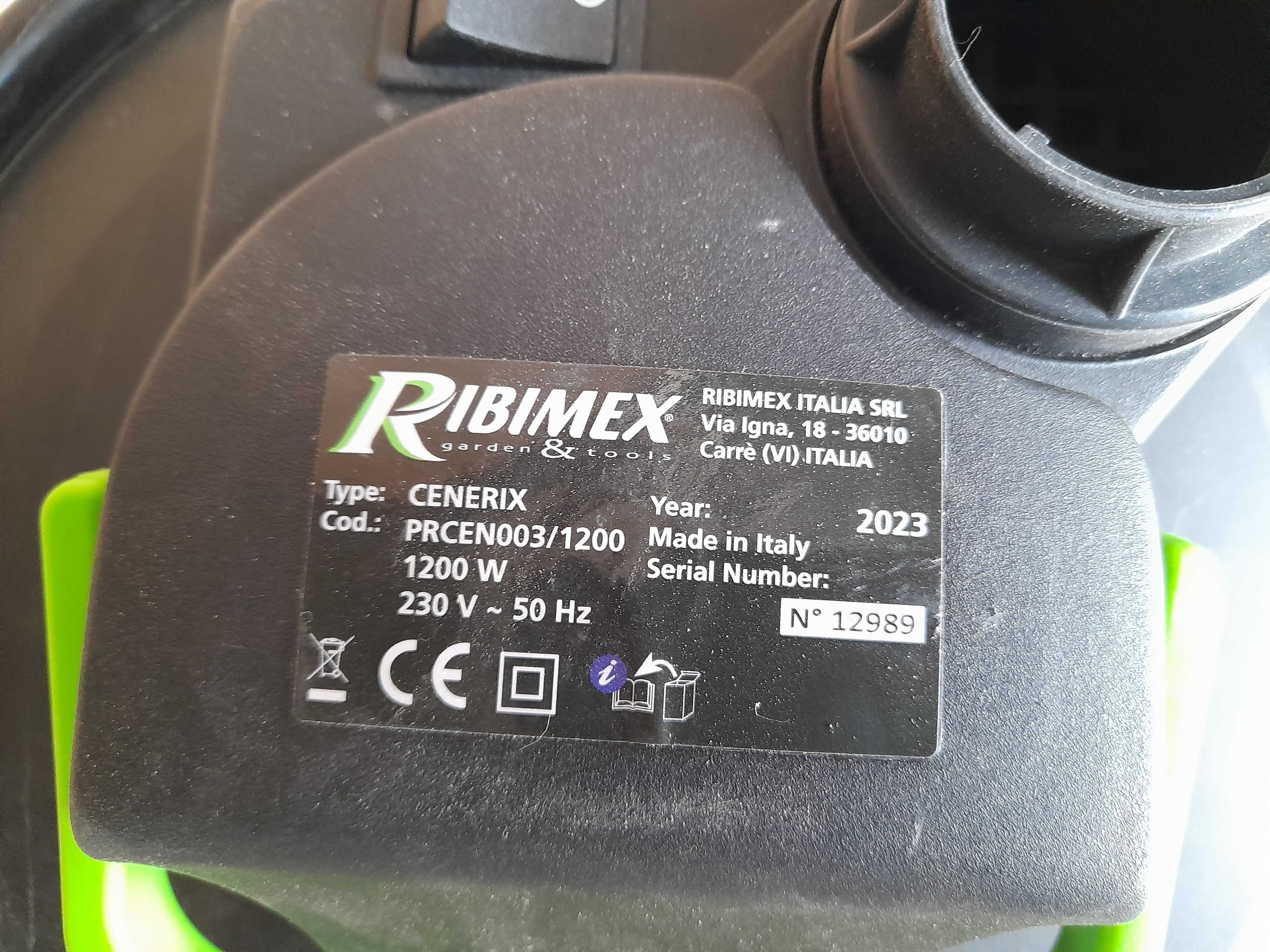 Odkurzacz do popiołu Ribimex 1200 W 18 l