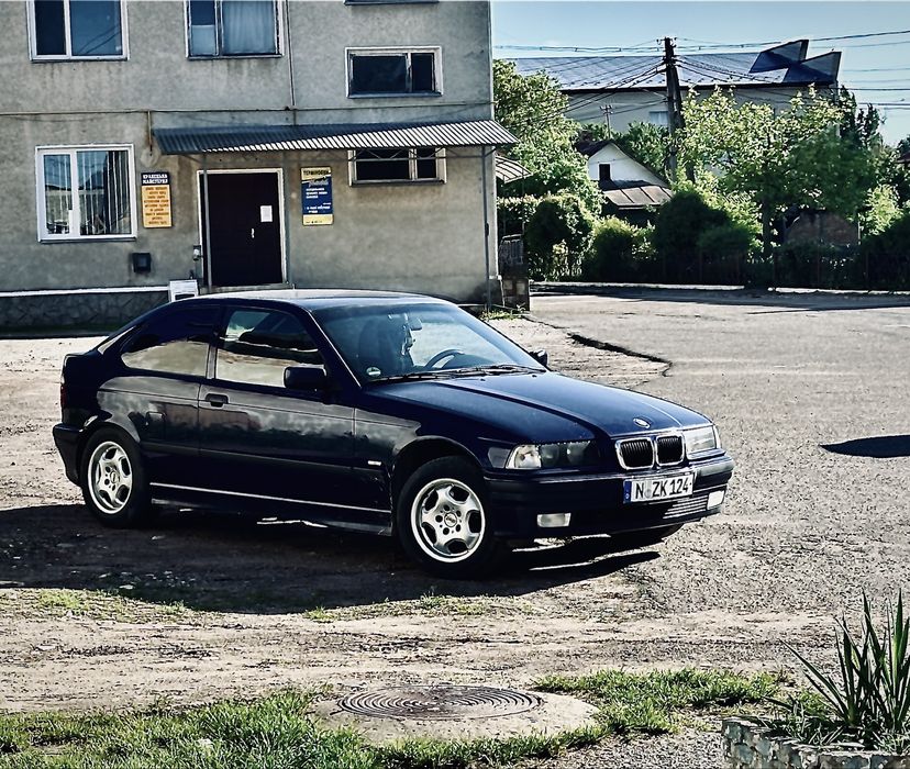 Ексклюзив!!! Бмв е36 compakt оригінальний пробік 300к! В рідній фарбі