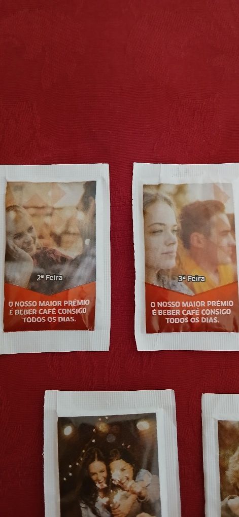 Pacotes de açúcar Delta, série completa