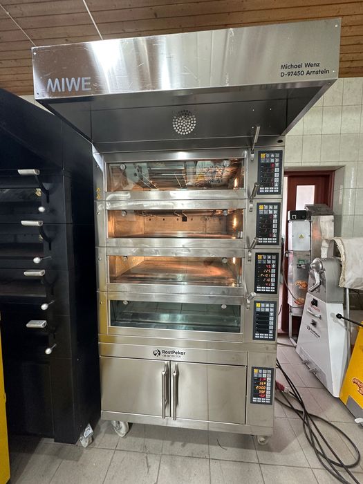 Подовая печь на камне для хлеба пиццы пасок ПОДОВАЯ ПЕЧЬ Miwe Condo