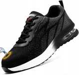 Nowe buty ochronne techniczne robocze BHP stalowe nasadki czarne 42,5