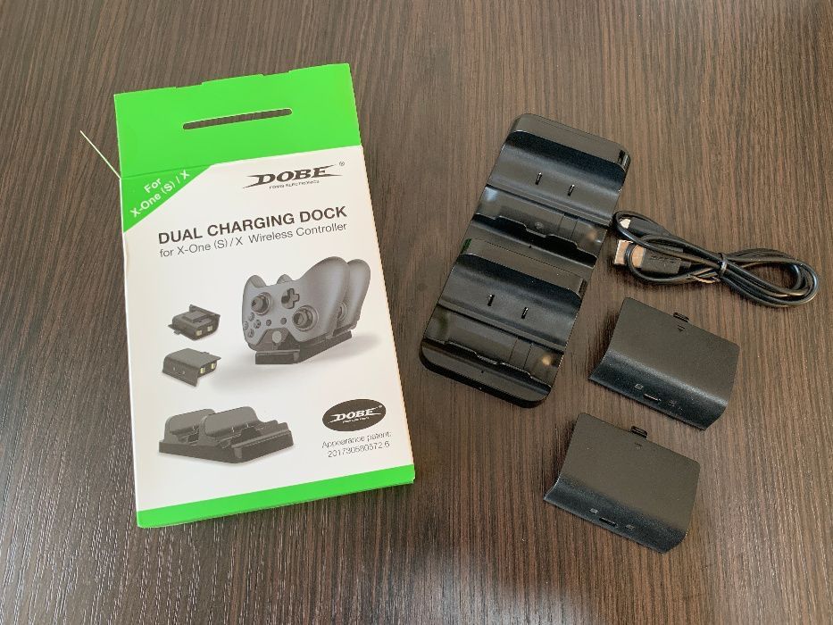 Зарядная ДОК СТАНЦИЯ 2аккумулятора Xbox ONE X S 300mah батарея/Charger