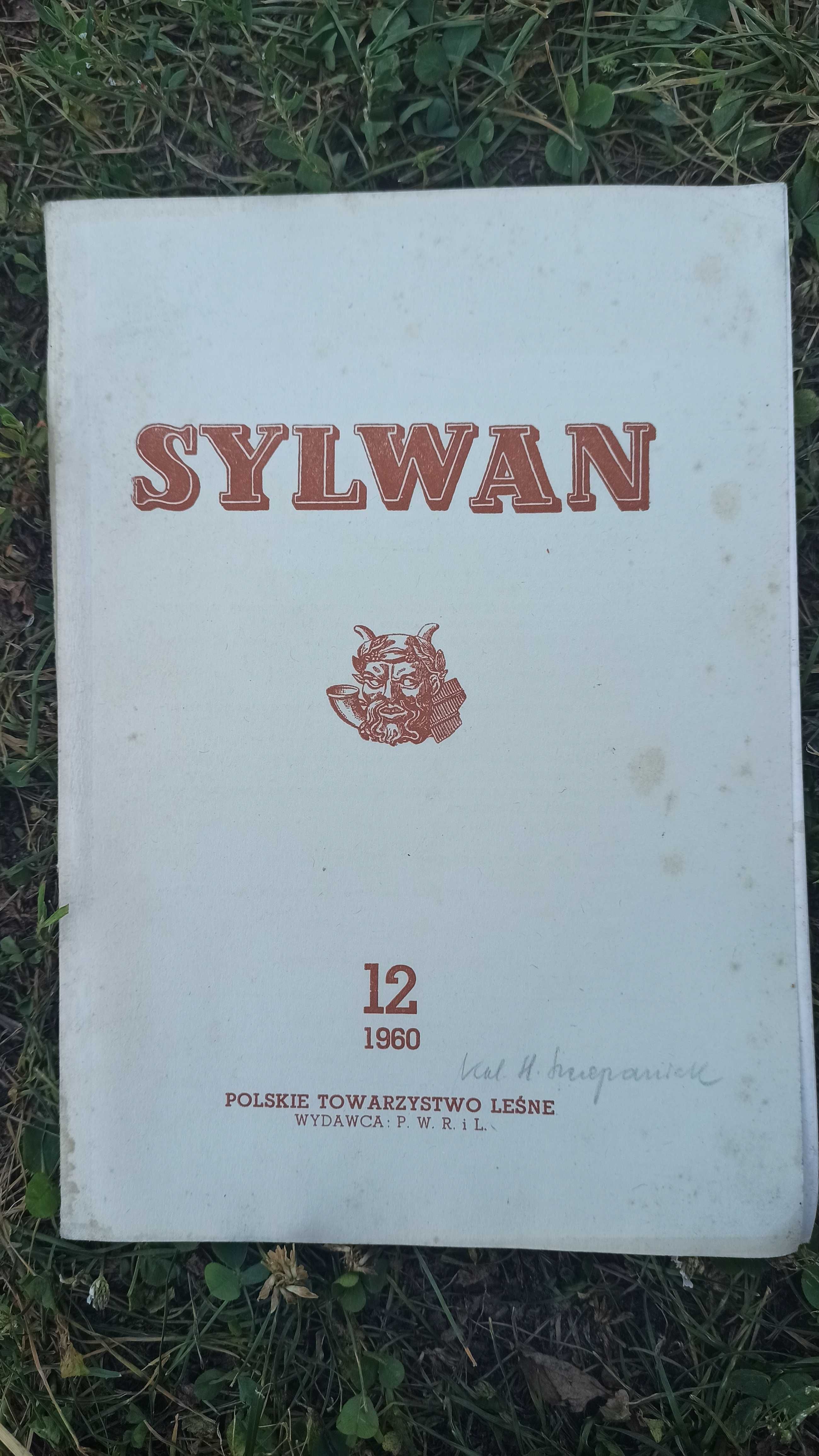 Stare czasopismo leśne SYLWAN, 127 książek
