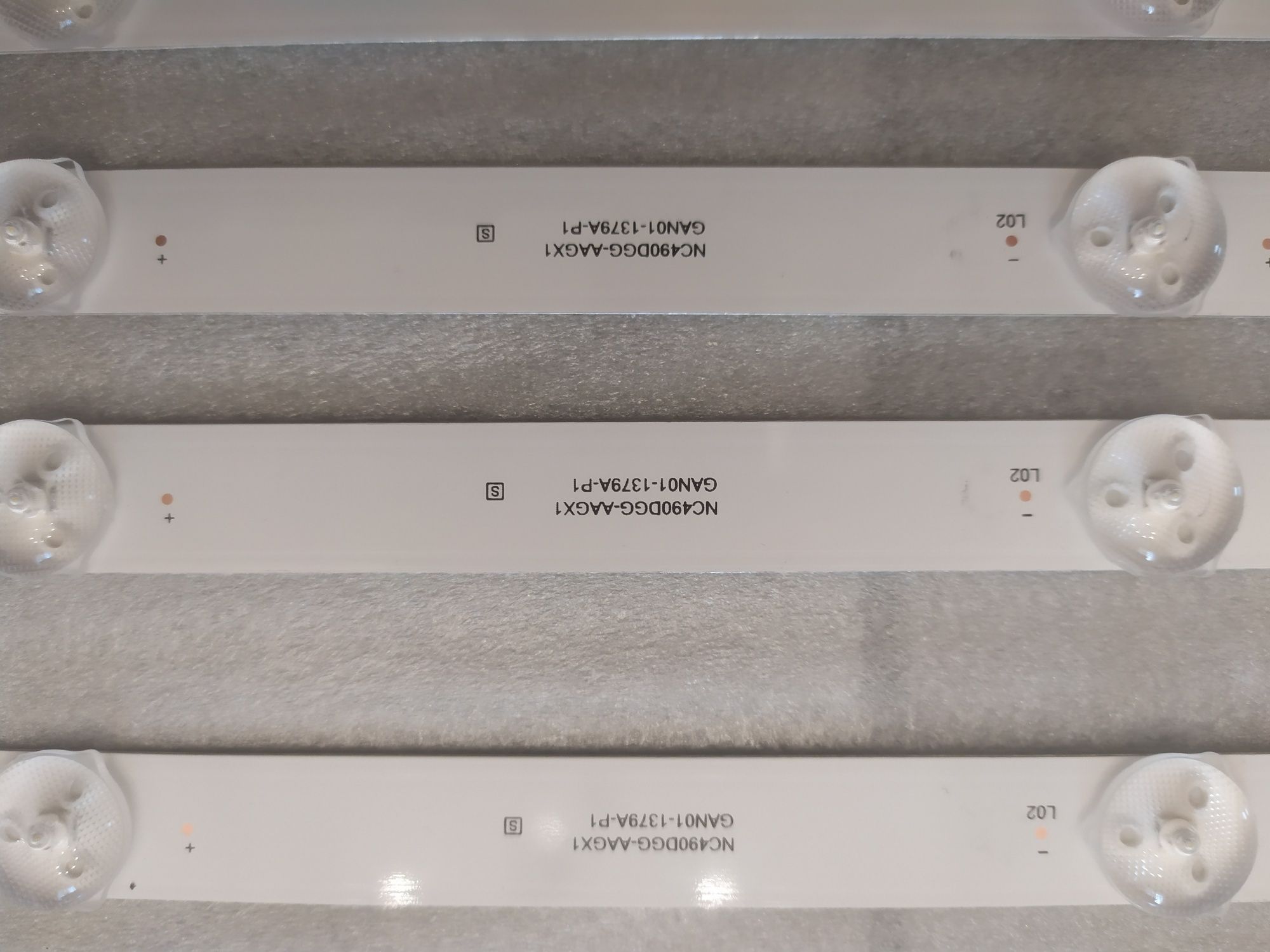 Barras LED's novas para TV LG 49"