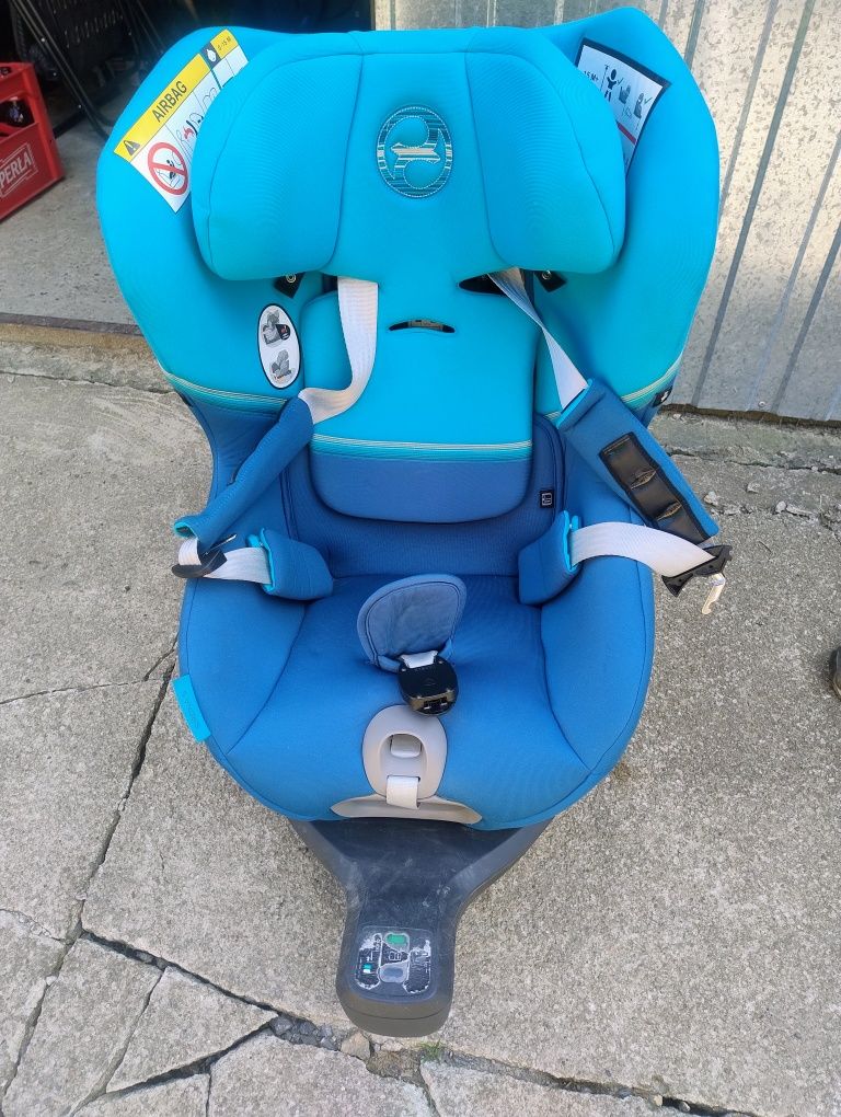 Fotelik samochodowy Cybex Sirona S i size z bazą niebieski