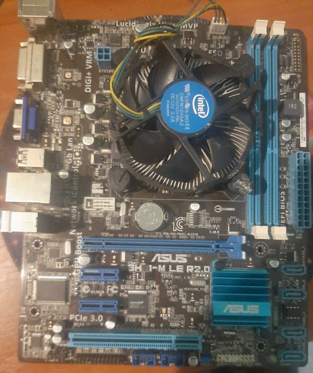 материнская плата s1155 + процессор i5 3330