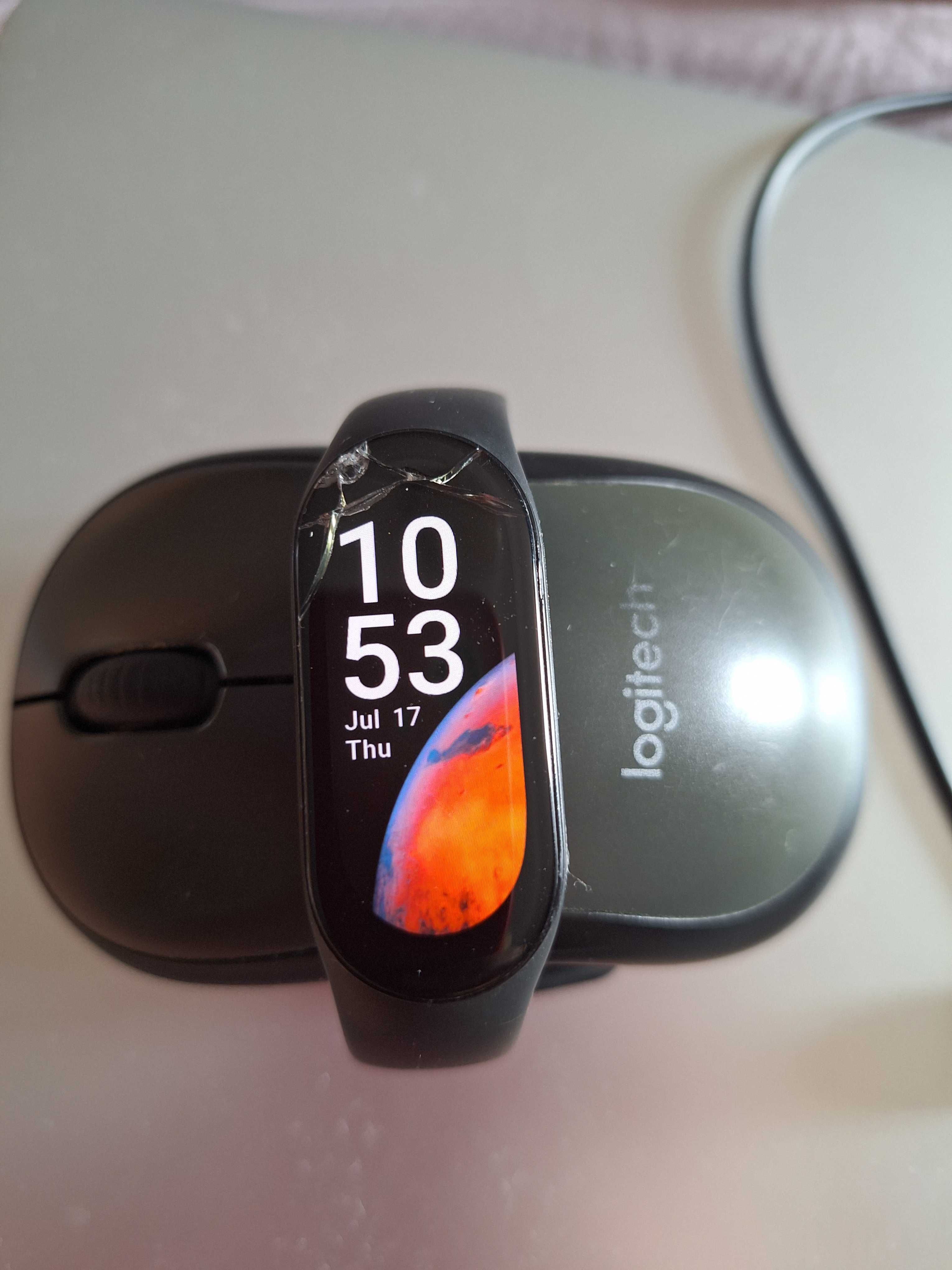 Фітнес браслет Xiaomi mi smart band 7  (Бите стекло экрана)!