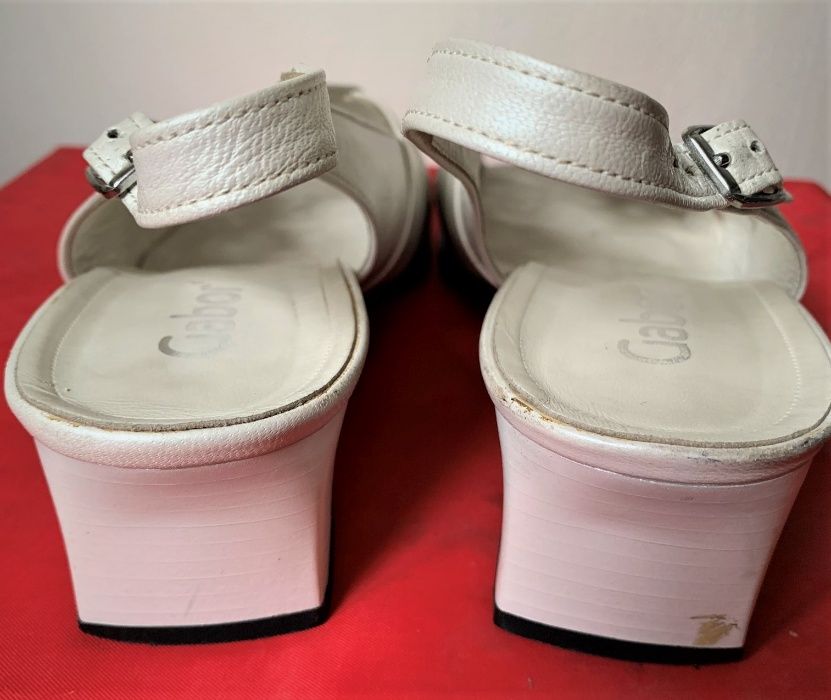 Босоножки сандалии туфли Gabor, р.40 ½-41, кожа, классика