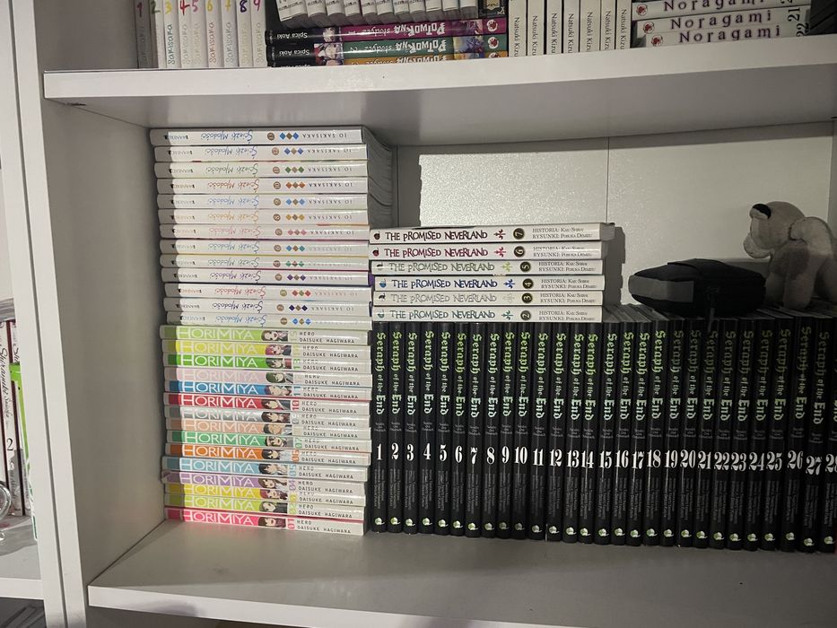 Mangi  My hero Academia, Noragami,Shirayuki,Given, spyxFamily i inne