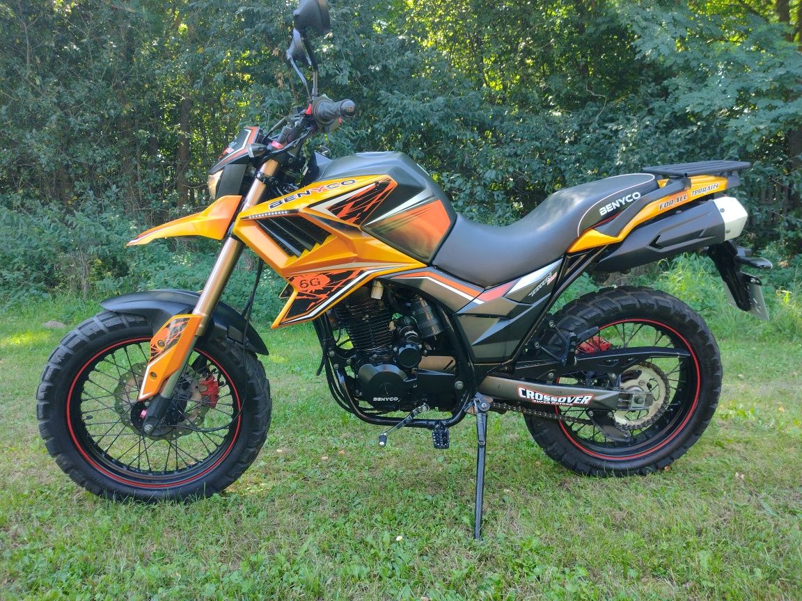 Benyco Tekken 125 enduro 2017 rok prawo jazdy B gotowy do jazdy Barton