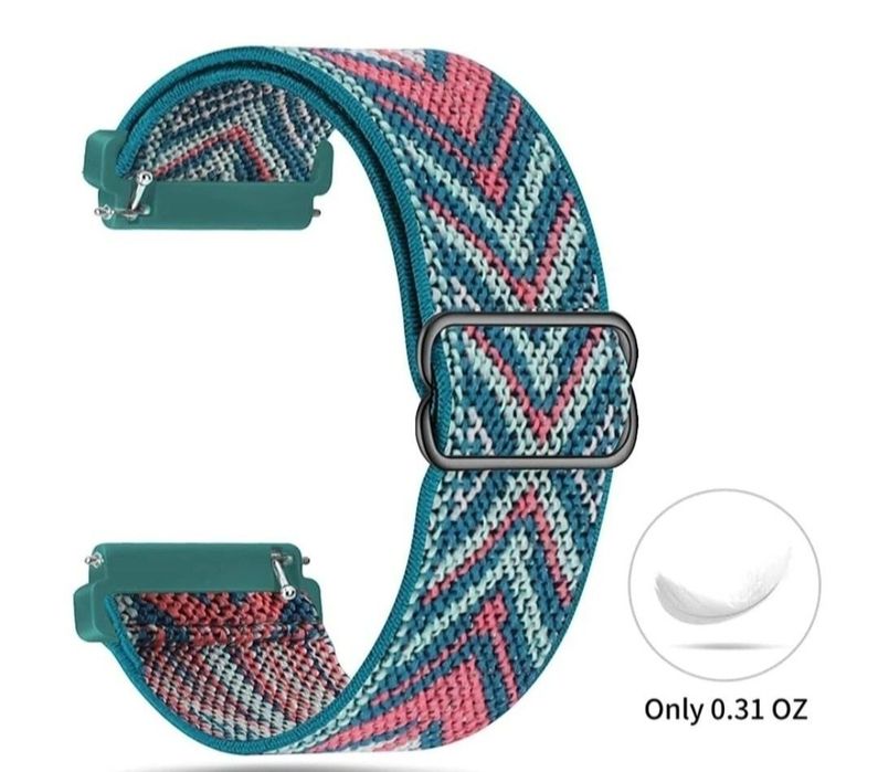 Pasek 20mm do Samsung Galaxy Watch 4/5/6 i Garmin Fenix/Forerunner