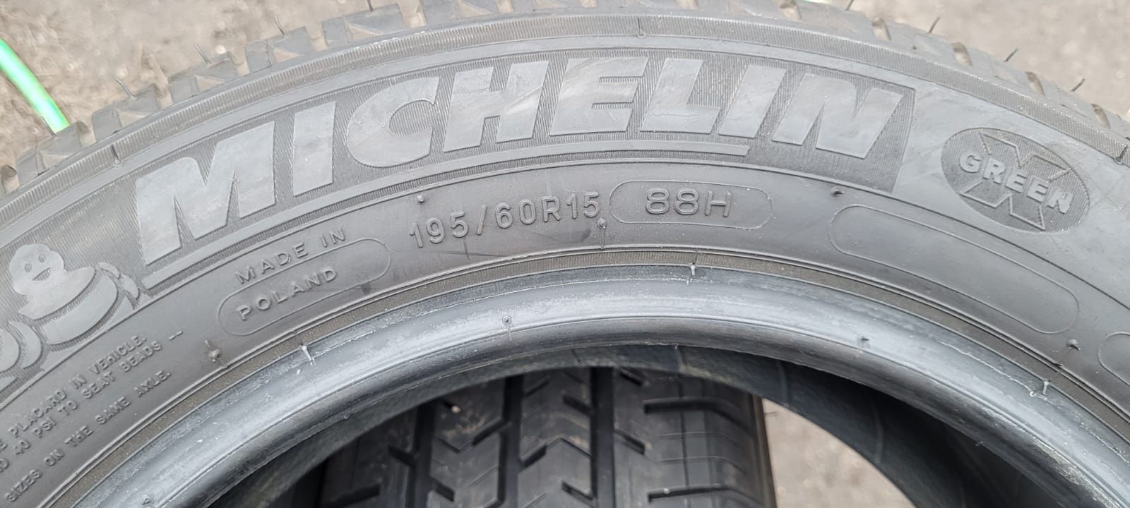 Demo Opony letnie Michelin 195/60r15 komplet 2020r +Gratis