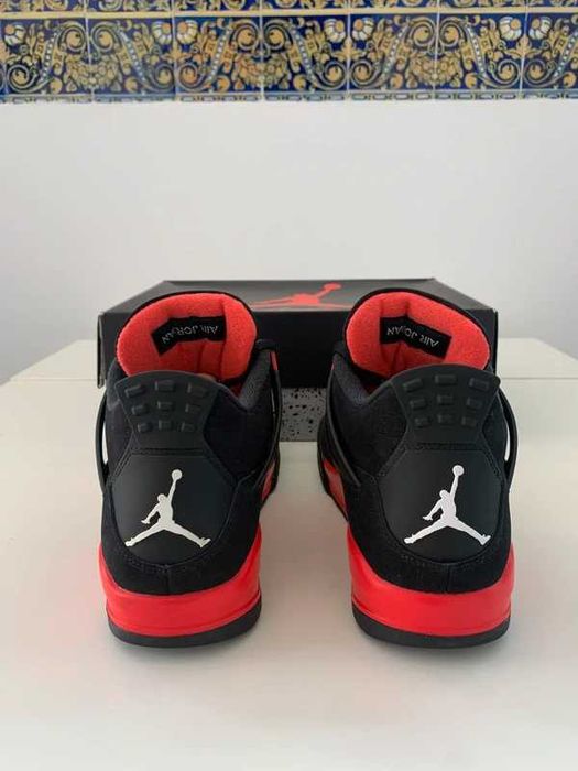 Buty biegania Jordan 4 RetroRedThunder R.41