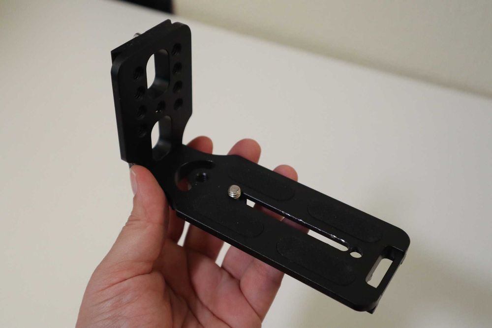 Placa de libertação rápida Arca Swiss L-bracket Alumínio