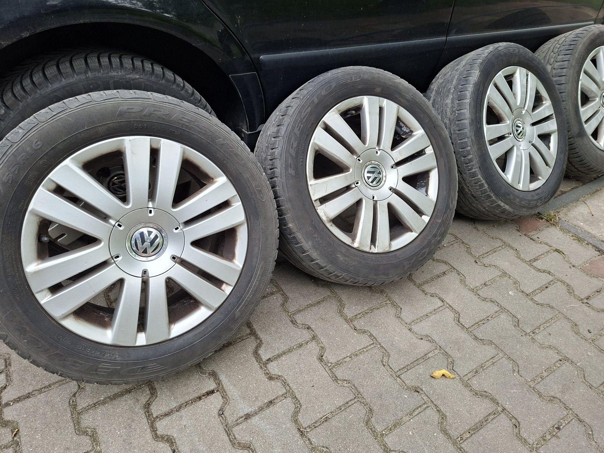 5x112 R16 Koła Passat B5 B6 Oryginalne 215/55 Felgi aluminiowe
