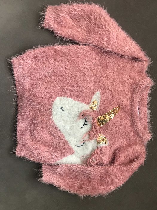 Sweterek z jednorożcem Reserved 110 cm