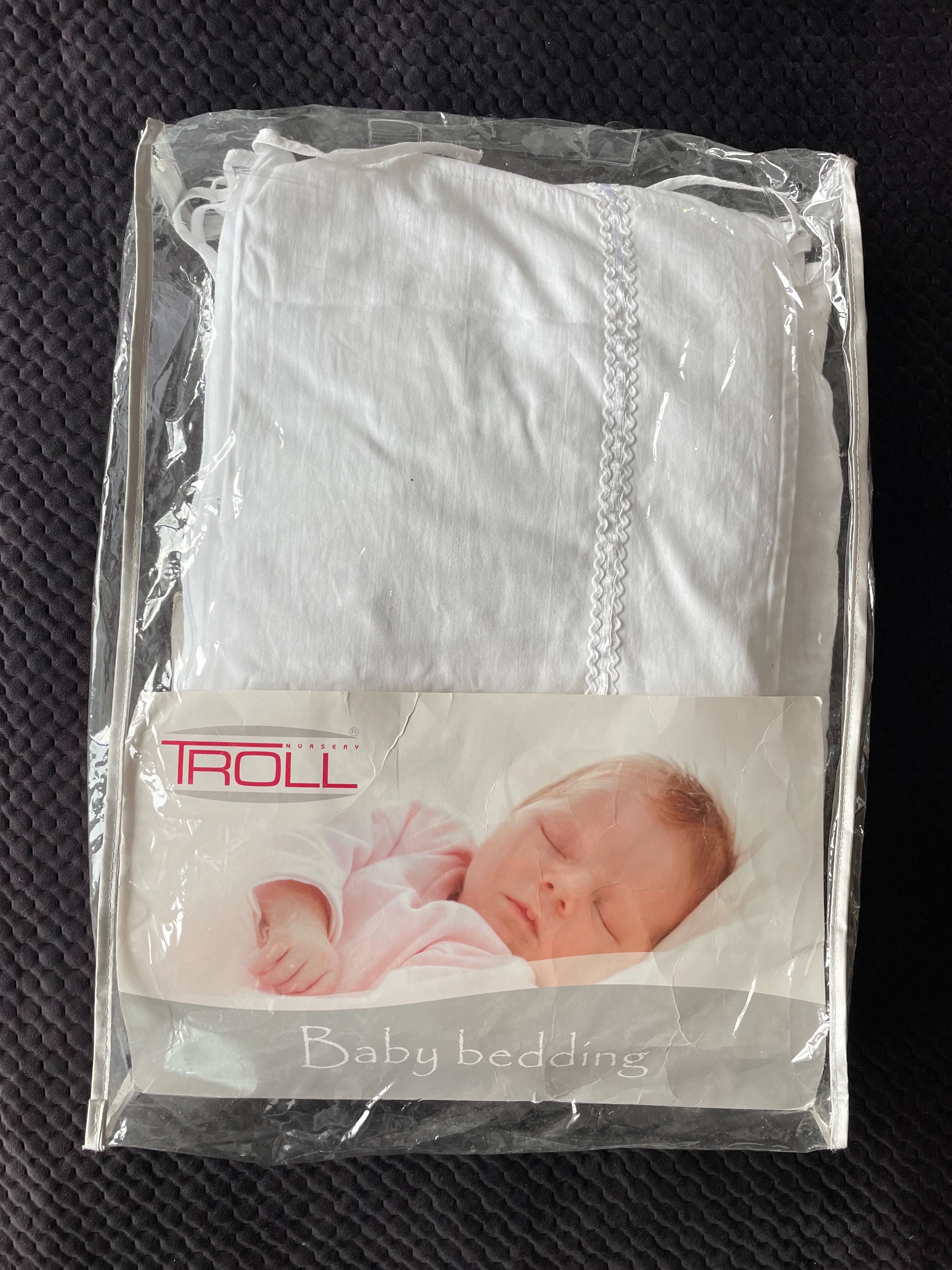 Troll Nursery komplet pościel ochraniacz model Tape 120x60