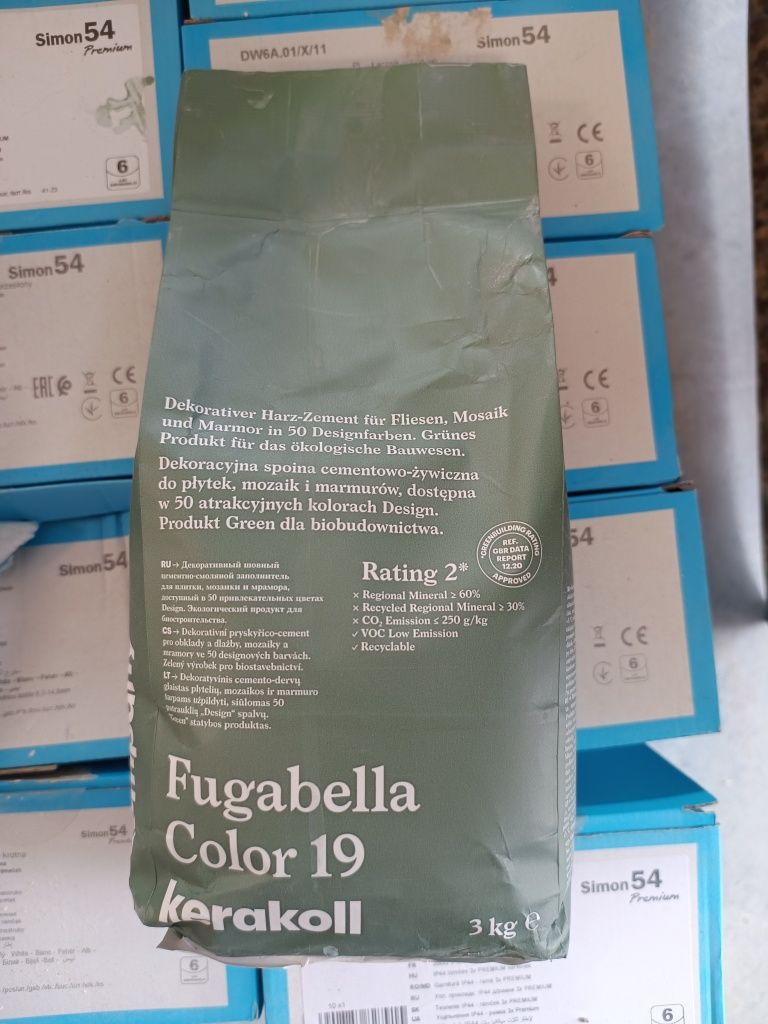 Kerakoll fugabella color kolor 19 3kg fuga hybrydowa cementow-żywiczna