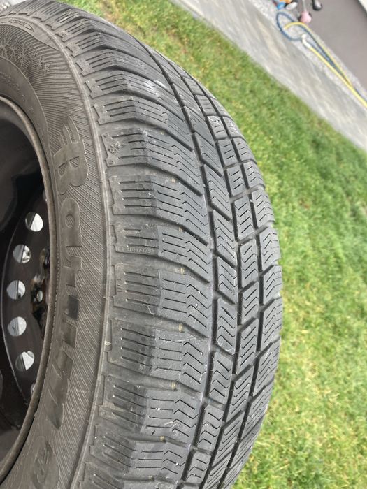 Felgi stalowe 15” z oponami zimowymi Toyota 5x100 (195x65 R15)