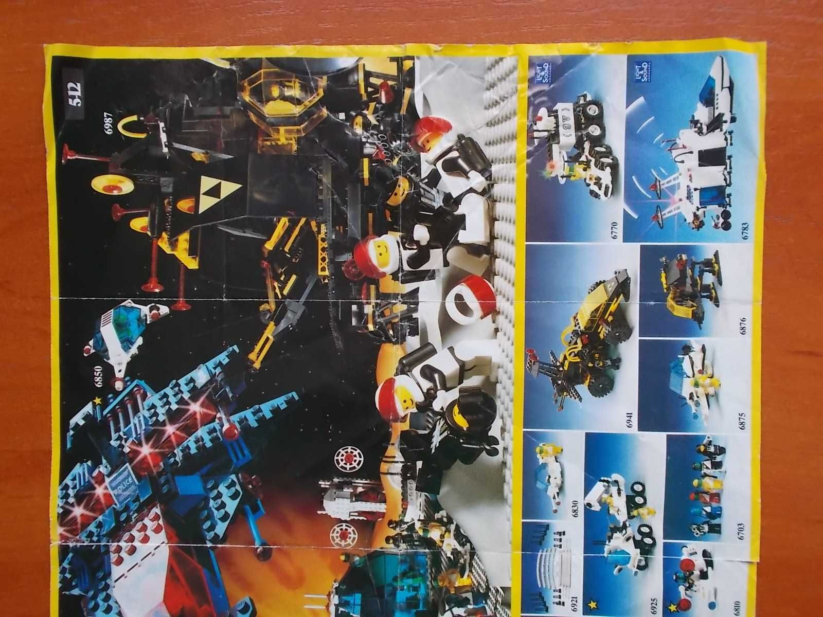 LEGO katalog 1989 mały Space europejski używany